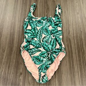 Kenny Flowers Watercolors Beverly Hills Palm Reversible cut out one piece